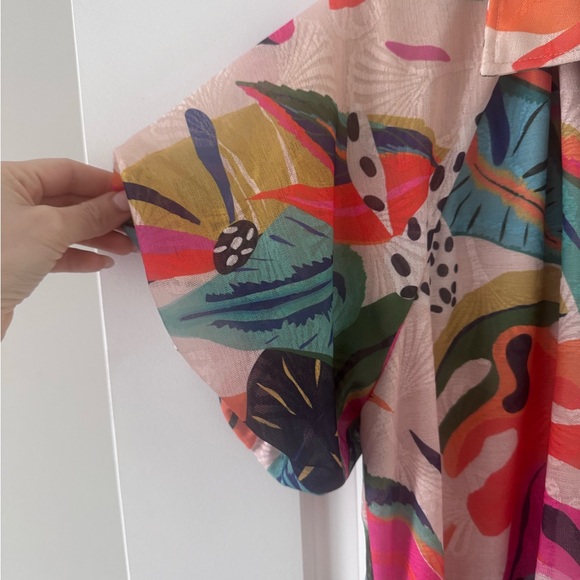 TC Multicolor Patterned Skirt - Picture 6 of 7